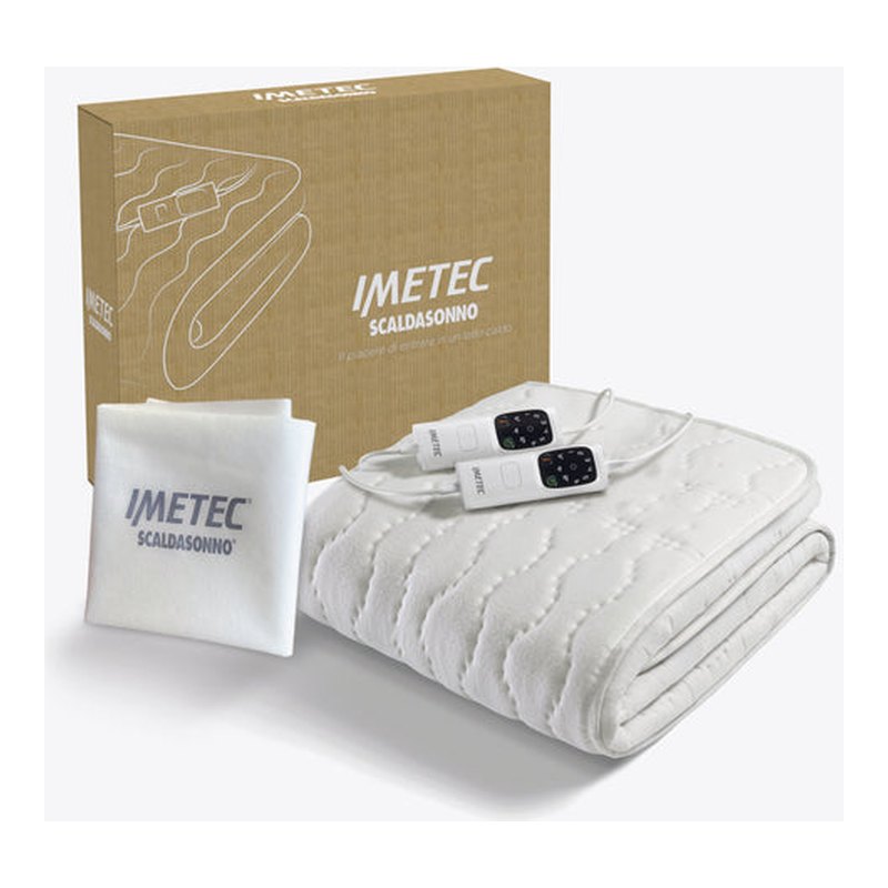 Imetec Scaldasonno Adapto matrimoniale 100% cotone